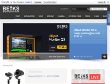 Tablet Screenshot of beiks.pl